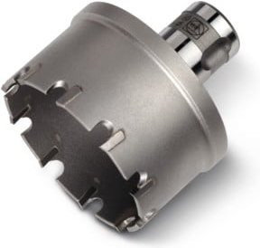 Fein HM-Lochsäge für Rohre mit QuickIN PLUS-Aufnahme Ø 46 mm in Silber - Bild 1