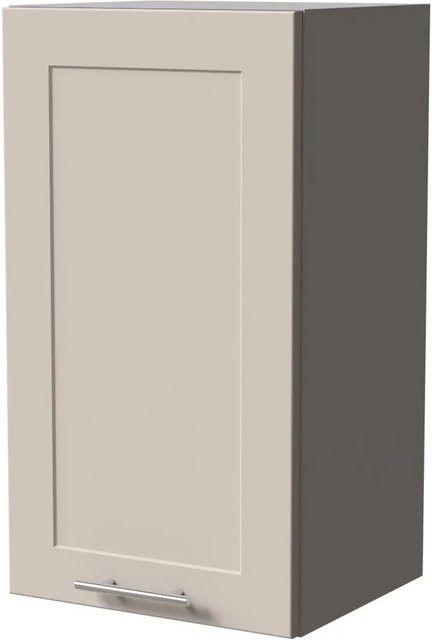 Feldmann-Wohnen Hängeschrank Oslo Küchenschrank Grau Kaschmir Matt B/T/H: 40 x 32,5 x 72 cm - Bild 1