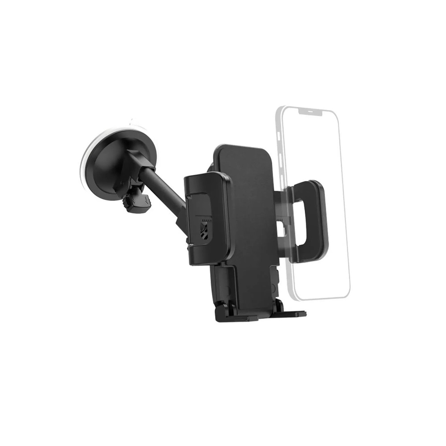 Hama Auto-Handyhalterung Compact mit Saugnapf, 360 Grad drehbar, Universal, Schwarz - Bild 2