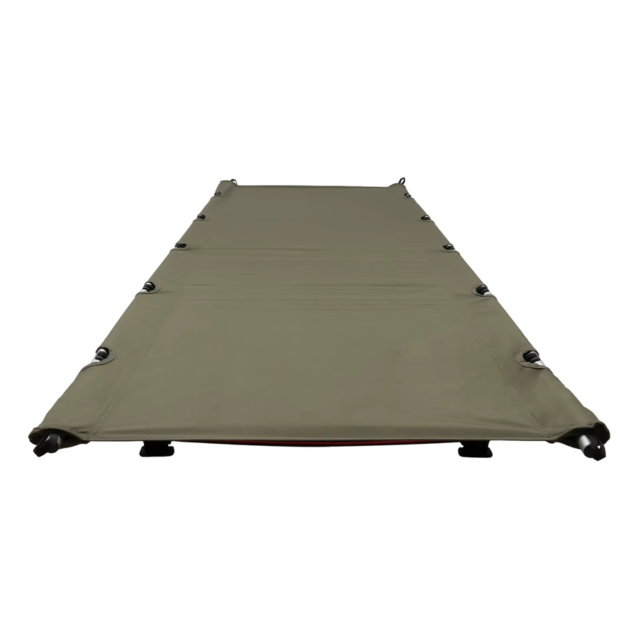 Bymaocar Ultraleichtes Klappbares Campingbett in Armeegrün mit Tragetasche und 150 kg Tragkraft - Bild 3