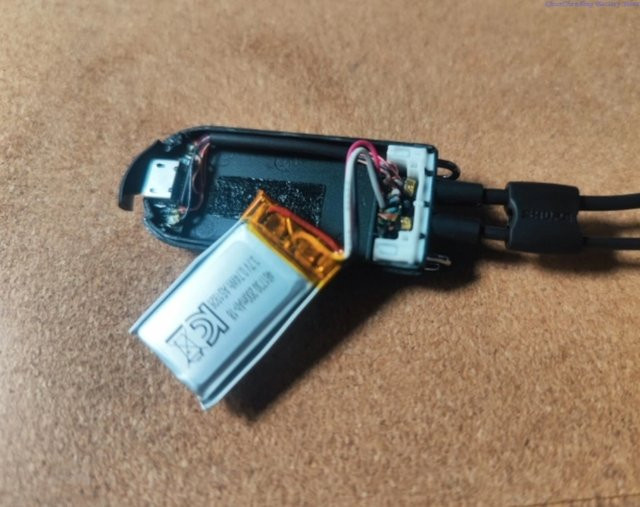 ALLCCX Akku 461730 3,7 V 231 mAh für Shure RMCE-BT2, Farbe: Silber - Bild 1