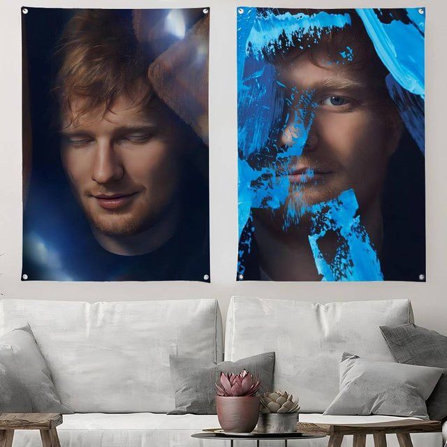 Ed Sheeran Fotohintergrund Banner für Kinder Geburtstag Party und Zimmer Dekoration - Bild 1