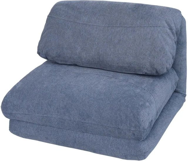 MCW Schlafsessel E68 Funktionssessel als Schlafsofa in Hellblau mit Stoffbezug - Bild 2