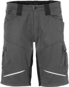 Kübler Arbeitsshorts ACTIVIQ Stretchshorts aus Baumwoll-Polyester-Mix in Anthrazit/Schwarz - Bild 1