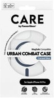 PanzerGlass Urban Combat Case MagSafe Handyhülle für Apple iPhone 16 Pro, Transparent Blau - Bild 1