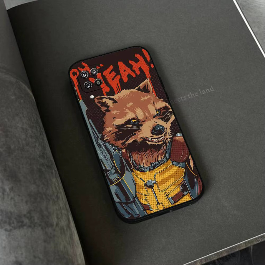 R-Rocket R-Raccoon Soft Cover Handyhülle für Samsung Galaxy S21 S22 S23 S24 S25 S26 Ultra FE Plus 5G A52S in Multicolour - Bild 5