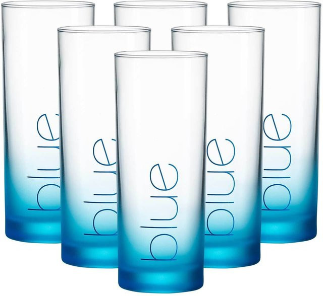 Ritzenhoff & Breker Trinkgläser Favo Tumbler 6er Set Multicolor 360 ml - Bild 1