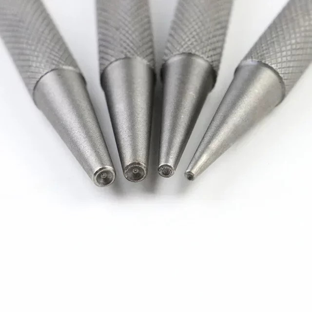VIBRATITE Körner-Werkzeug-Set aus legiertem Edelstahl zur Nagelpflege - Bild 1