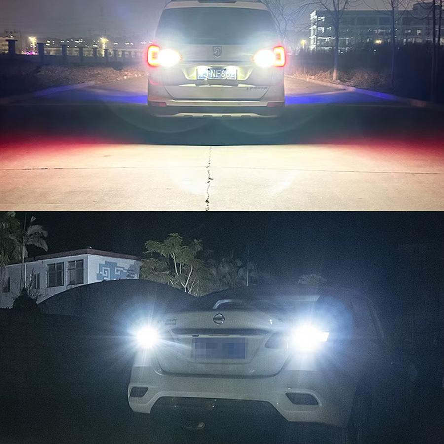 VENDY LED Rückfahrscheinwerfer Set W16W T15 Canbus in Silber für Mercedes Benz CLA CLS GLA GLB GLC X253 X156 X247 - Bild 3