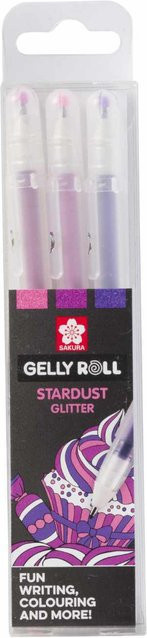 Sakura Gelly Roll Stardust Gelstifte Sweets Set mit 3 Stück in Pink, Purple und Multicolour - Bild 1