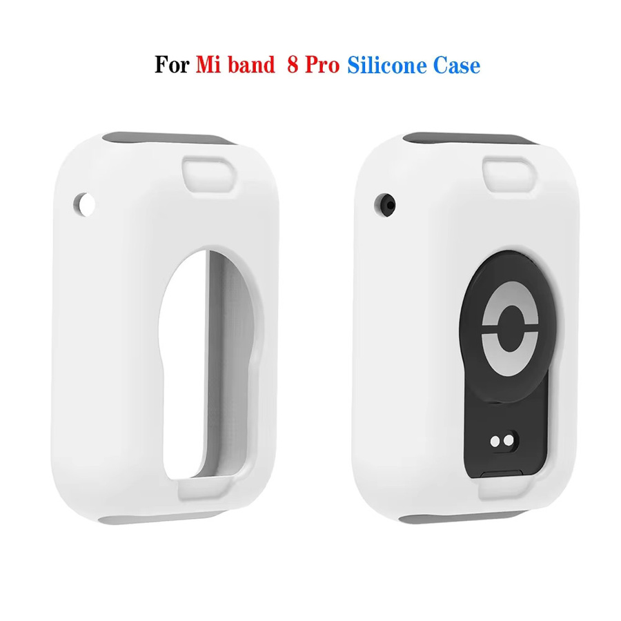 Xiaomi Schutzhülle für Mi Band 8 Pro, Silikon, Weiß, Unisex - Bild 2