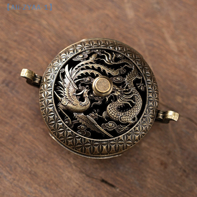 Antiker Weihrauchbrenner JETTING mit Abdeckung im chinesischen Design als dekoratives Ornament für dein Zuhause oder Büro - Bild 1
