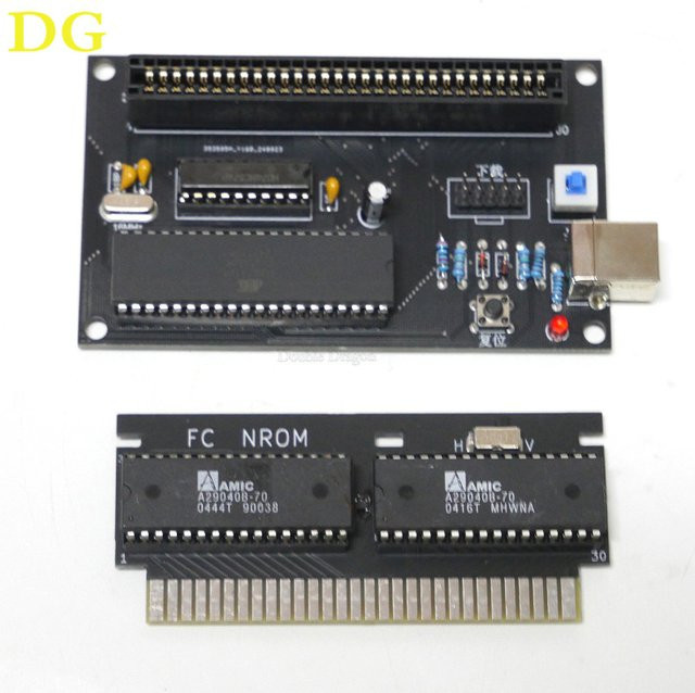 KAZZO FC Game Card Dump Burner mit Mapper Retro-Spielekonsolenzubehör in Schwarz - Bild 1