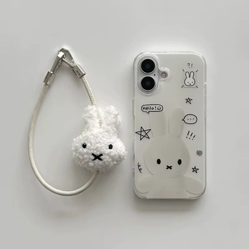 Miffy Schlüsselanhänger, Cartoon-Puppen-Modell, Unisex - Bild 2