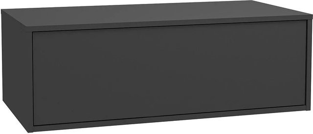 Waschbeckenunterschrank Vente-unique Teana in Anthrazitgrau, Breite: 94 cm - Bild 1