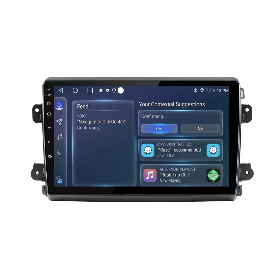 Junsun 9 Zoll Autoradio mit Bluetooth und GPS für Fiat Ducato 290 295, Peugeot Boxer 290 295, ProMaster und Opel Movano 2021 bis 2024 in Schwarz - Bild 2