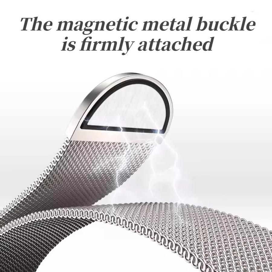 Milanaise-Magnetschlaufenarmband für Apple Watch, Unisex - Bild 2