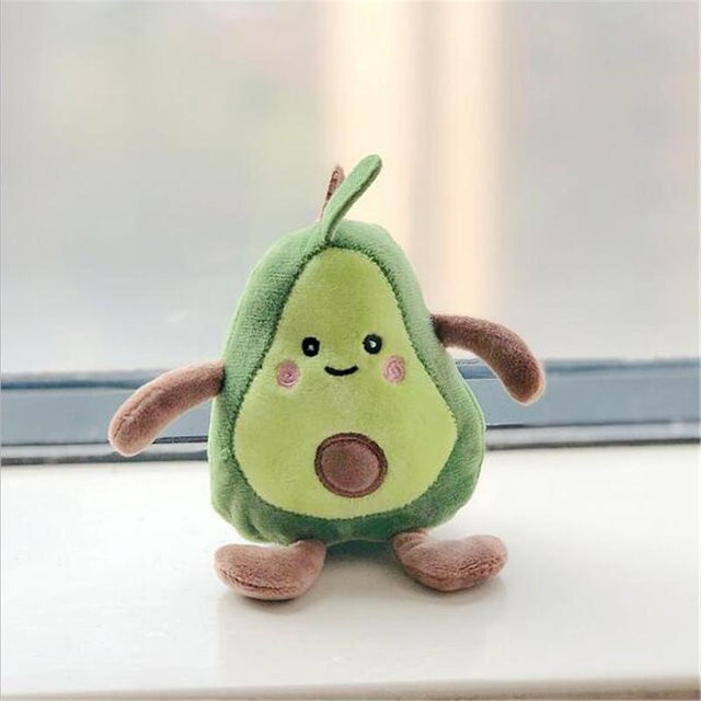 BC Pet Supplies Avocado-Plüschtier, Grün, ab 6 Jahren - Bild 1