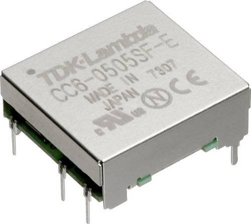 TDK-Lambda CC6-0512SF-E DC/DC-Wandler Print 5 V/DC zu 12 V/DC 0.5A 6W in Silber - Bild 1