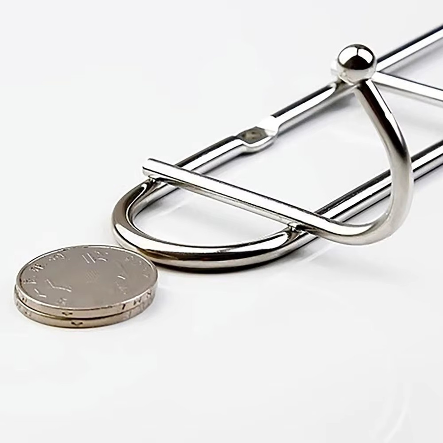Wand- und Türhaken aus Edelstahl für Küche und Zuhause, erhältlich mit 6, 8 oder 10 Haken in Schwarz oder Silber - Bild 3