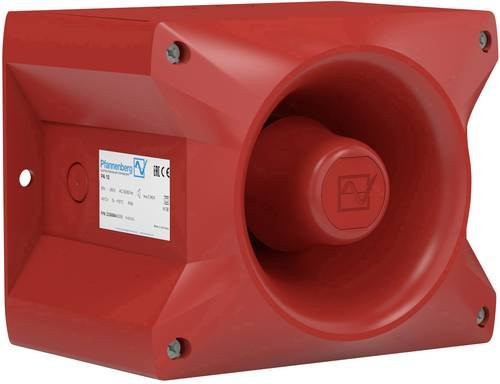Pfannenberg Schallgeber PA 10 Rot 23360640000 95-265V AC 110 dB - Bild 1