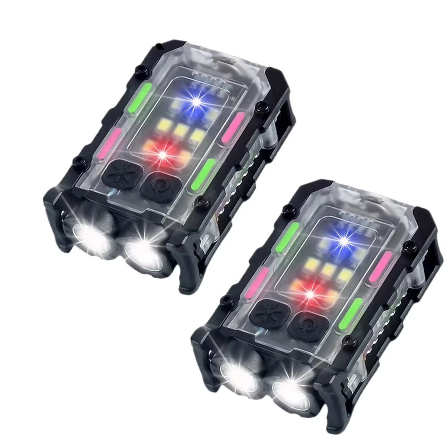 ESMARTER Tragbare Mini-Schlüsselanhänger-Taschenlampe, wiederaufladbare EDC-Arbeitsleuchte mit Clip und Magnet - Bild 6
