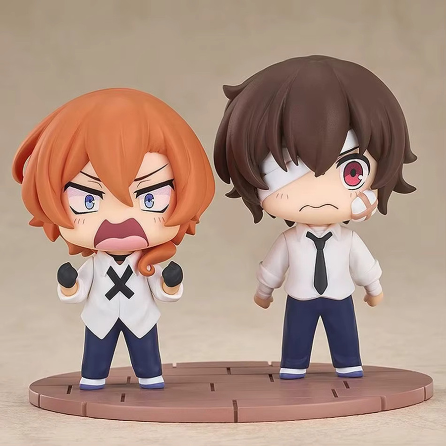 Bandai Bungou Stray Dogs Dazai Osamu und Nakahara Chuuya, Anime-Figur, 7cm - Bild 2