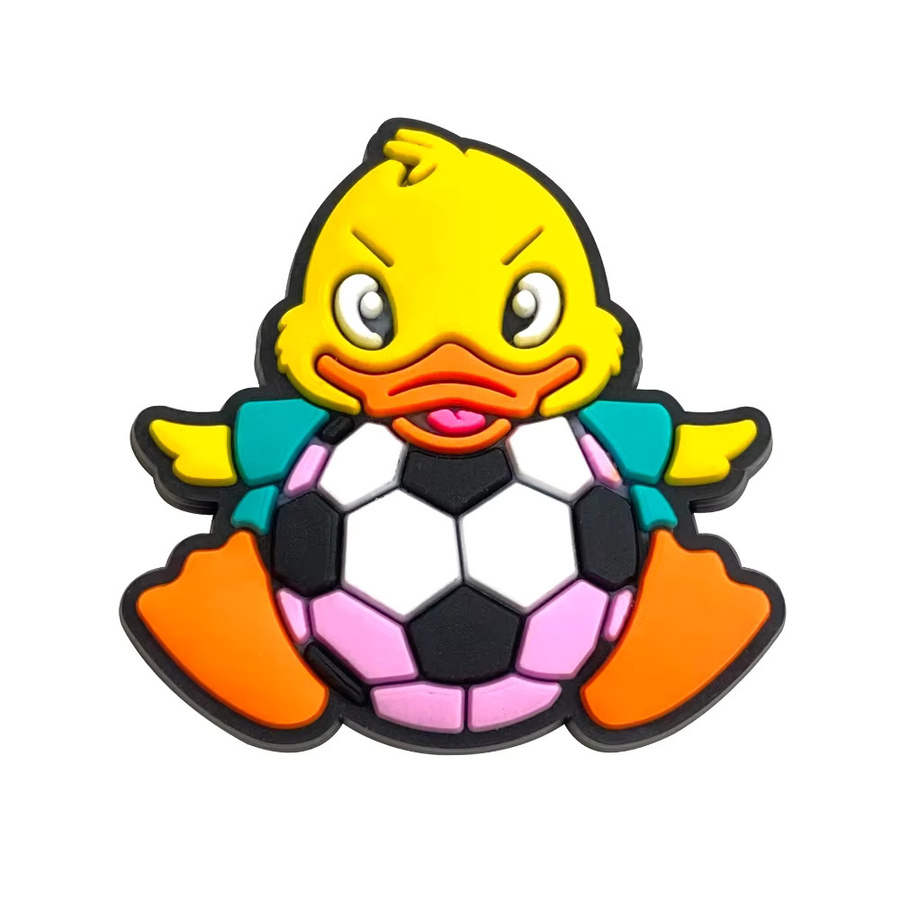 Happye&TiTi Charms, Cartoon Tier Ente, PVC, Armbänder, Slipper Zubehör - Bild 3