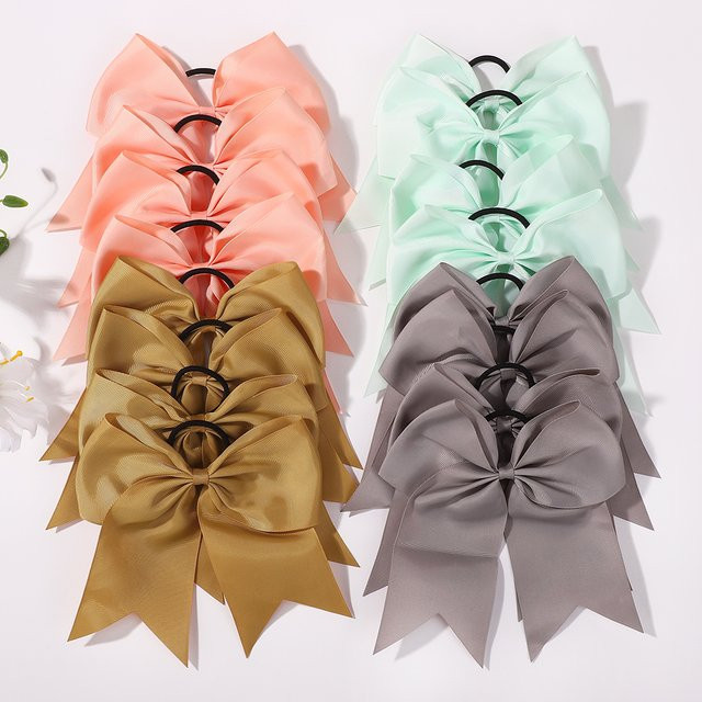 Baby Bows Haar Gummiband mit Schleife, 20 Stück, Damen, verschiedene Farben - Bild 1