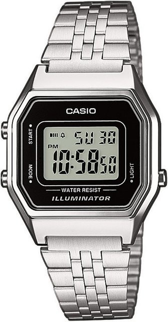CASIO Digitaluhr, Quarz, Kunststoff, Schwarz, 28 mm, Unisex - Bild 1