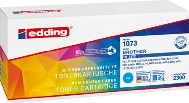 Edding Tonerpatrone kompatibel mit Brother TN-247C in Cyan, refurbished - Bild 2