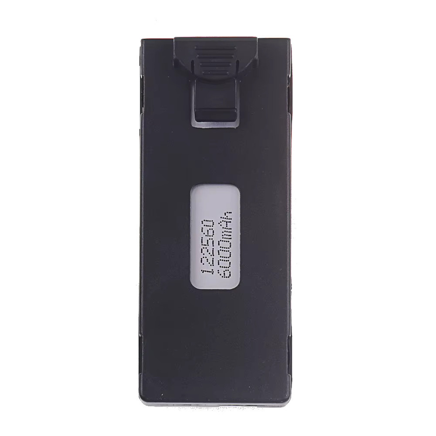 GAOLAG Wiederaufladbare Li-Ion Batterie 3,7 V 6000 mAh in Schwarz für RC Drohnen E88 E88PRO E525 E99 P1 F185 F195 E100 Quadcopter - Bild 3