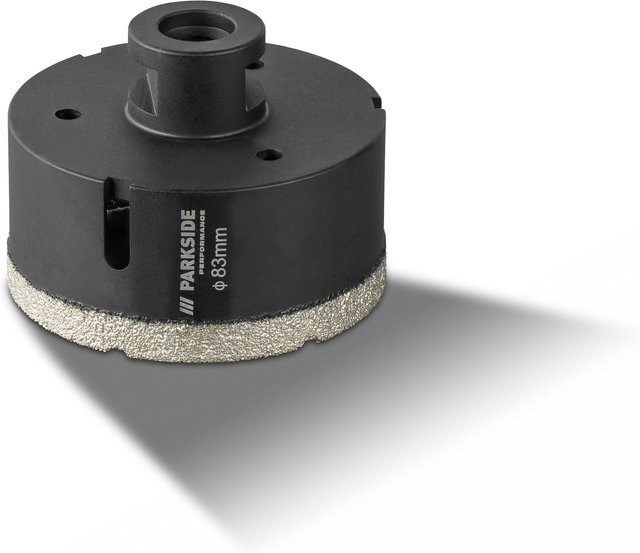 PARKSIDE PERFORMANCE Diamant Bohrkronen aus Stahl mit Durchmesser: 83 mm - Bild 1