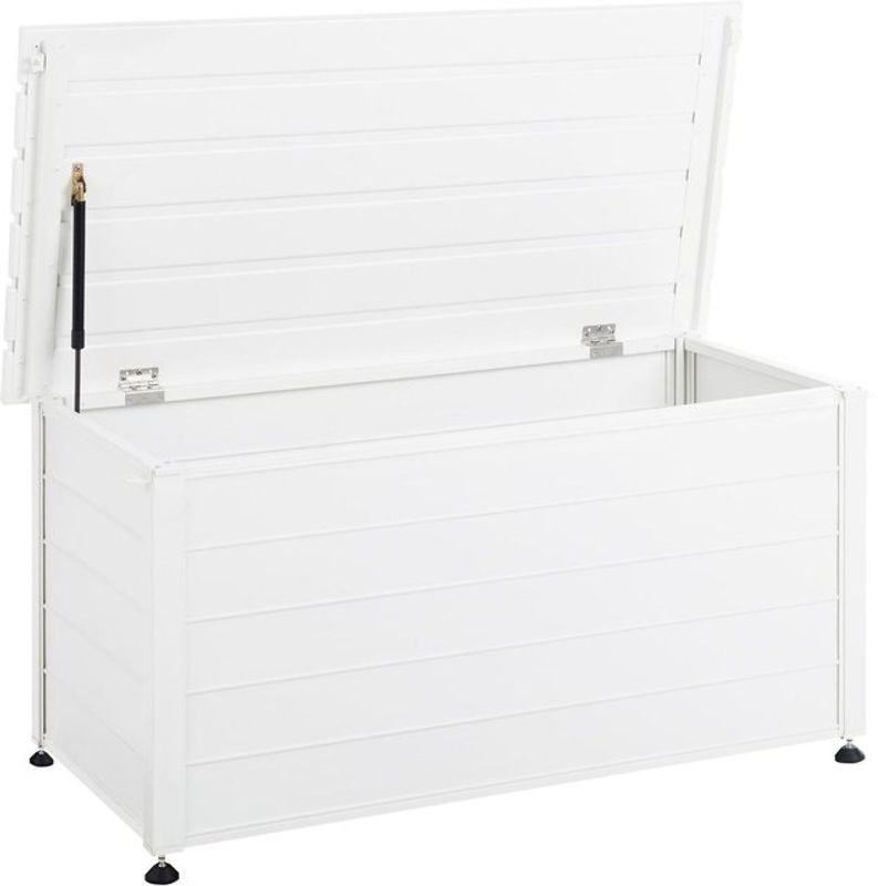 Aufbewahrungsbox Campalto Beliani Weiß B: 123 cm, T: 60 cm - Bild 1