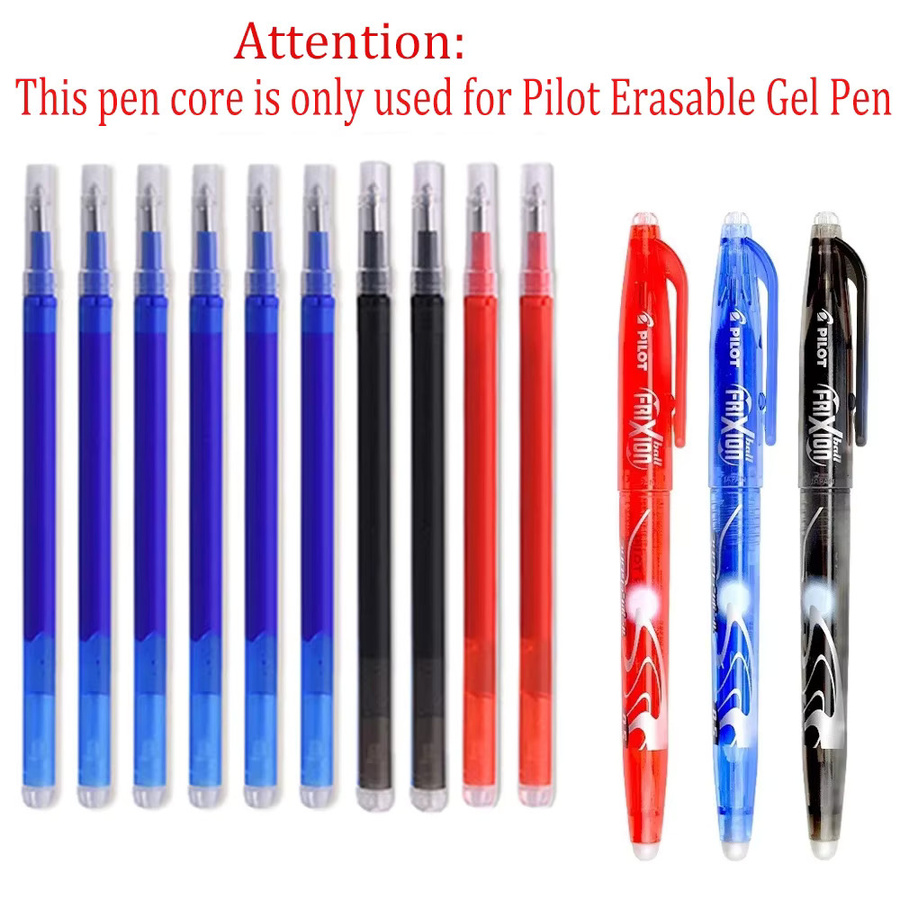 MROOFUL Löschbare Minen Nachfüllungen 0,7 mm, 30 Stück Set, Multicolor (Blau, Schwarz, Rot, Grün) - Bild 1