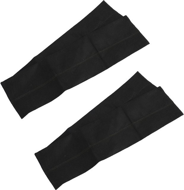 Neoglint 2er-Set Wasseraktivierte Flutschutzbarrieren aus Saugfähigem Vlies und Harz, Schwarz, Breite: 152,4 cm - Bild 1