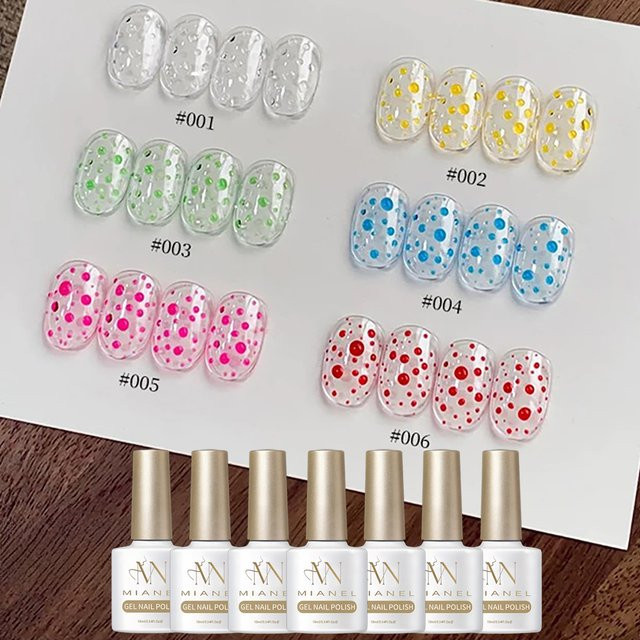 MIANEL Waterdrop Top Coat Gel, 93A chun hei, Glänzend - Bild 1