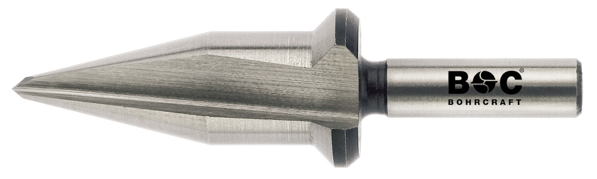 Bohrcraft Blechschälbohrer HSS mit Anschlagbund in Silber - Bild 1