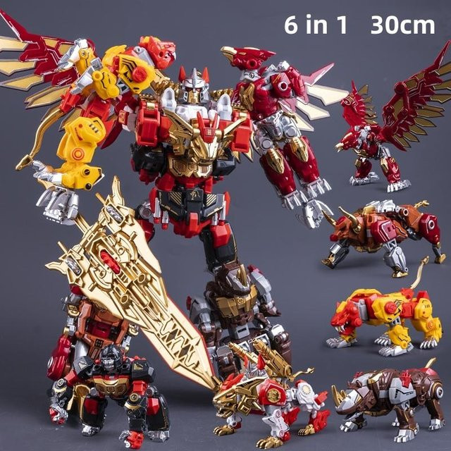 HAIZHIXING Devastator 5-in-1 Transformation, Actionfigur, ab 14 Jahren - Bild 1