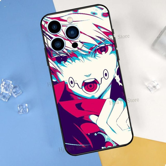 Toge Inumaki Jujutsu Kaisen Anime Handyhülle für iPhone 11 12 13 Pro Max mini SE 2020 X XR XS Plus in Multicolour - Bild 1