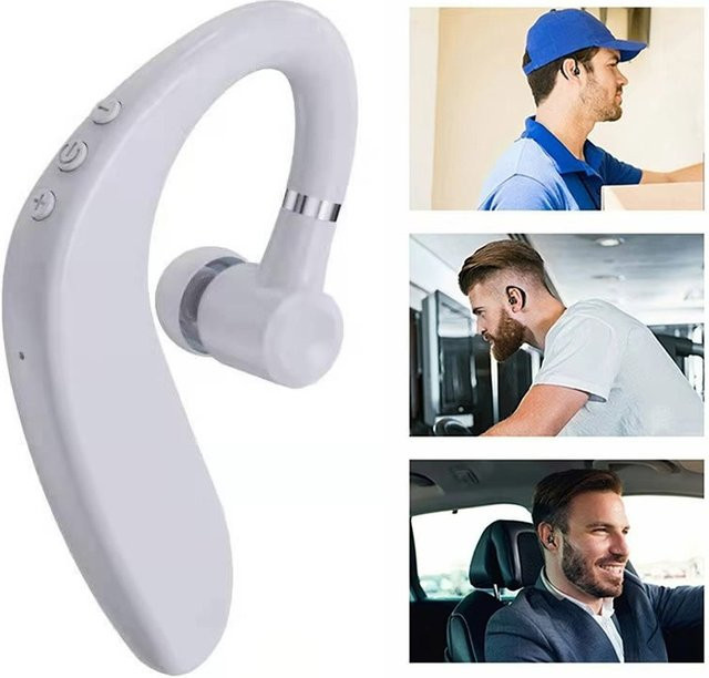 KAFNHCKA Sport-Bluetooth-Kopfhörer in Schwarz mit Geräuschunterdrückung und HD-Mikrofon für iPhone, Xiaomi und Huawei - Bild 1