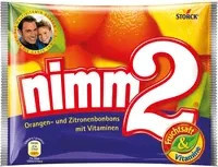 nimm2 Bonbons Orange Zitrone 145 g - Bild 1
