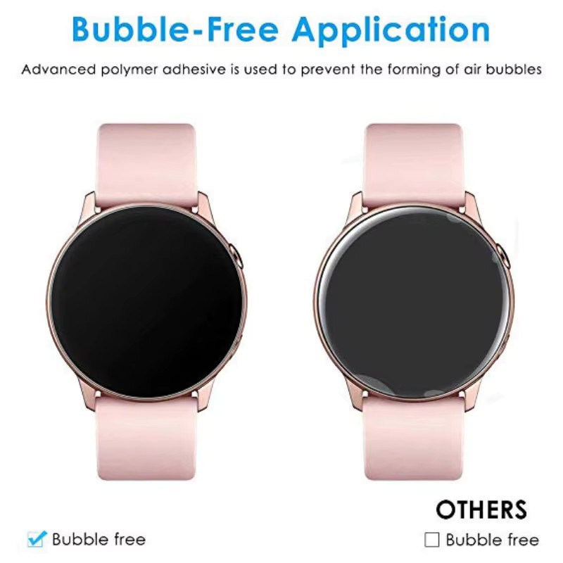 Samsung Hydrogelfolie für Galaxy Watch 8 44 mm 40 mm Watch Ultra 47 mm Watch7 6 5 4 Classic, 3 Stück - Bild 3