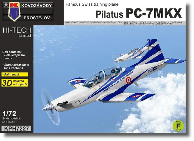 KP Models Pilatus MKX Bausatz Plastikmodell Flugzeug 1/72 - Bild 1