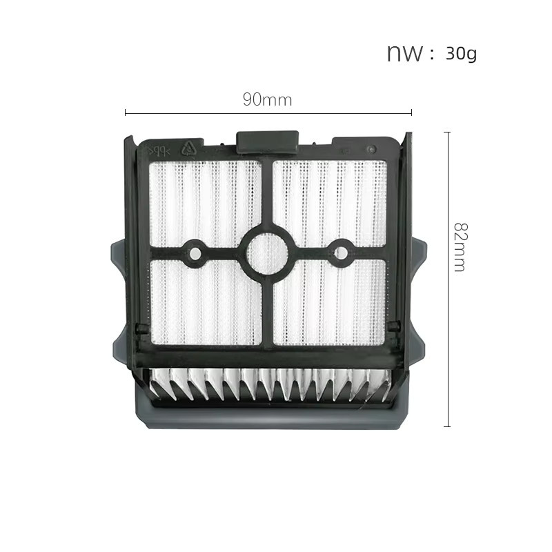 Ersatzbürstenrollen und HEPA-Filter Set für Tineco Floor ONE S5, S5 Pro 2 und S5 Extreme in Weiß - Bild 2