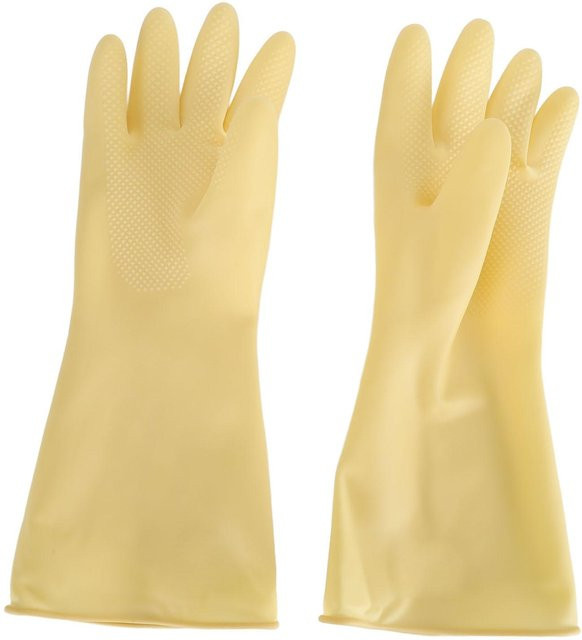 Neoglint Mehrzweck-Spülhandschuhe für die Haushaltsreinigung, Gelb, Höhe: 40 cm - Bild 1