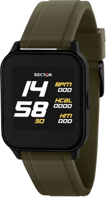 Sector Smartwatch, Aluminium, Schwarz, 36 mm, Unisex - Bild 1