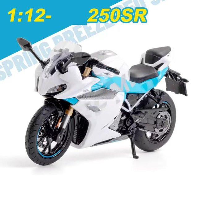 Linyi toy car Cfmoto 250Sr Rennmotorrad Modellauto, 1:12, Licht und Sound, ab 14 Jahren - Bild 1