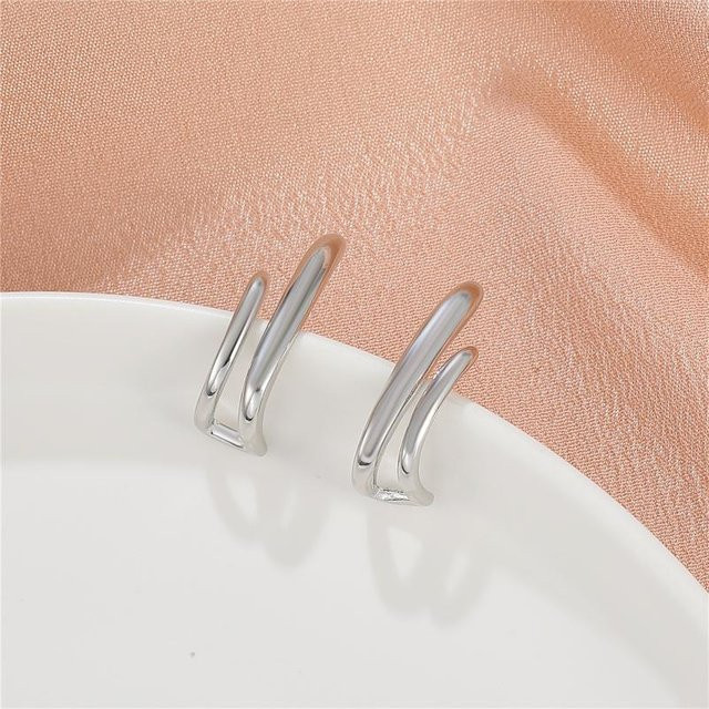 Ohrstecker, Quadratische Kristall Zirkon, Damen - Bild 1
