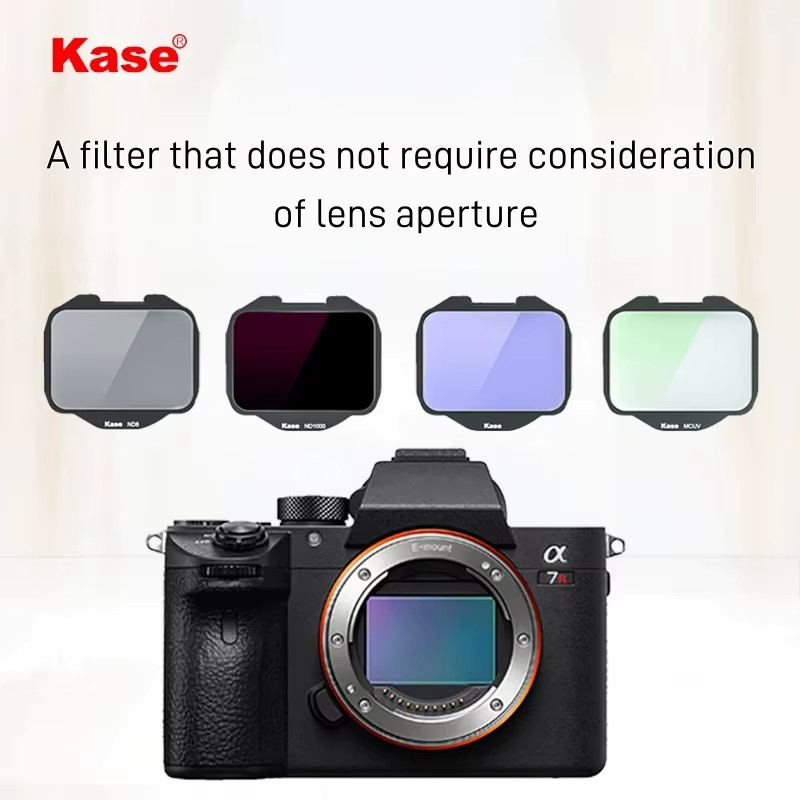 Kase Clip-in CMOS ND UV Neutral Night Black Mist Filter für Sony spiegellose Digitalkameras mit Sony E-Mount, Farbe: Black - Bild 5